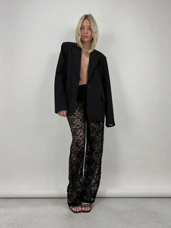 Pantaloni pizzo Dristina