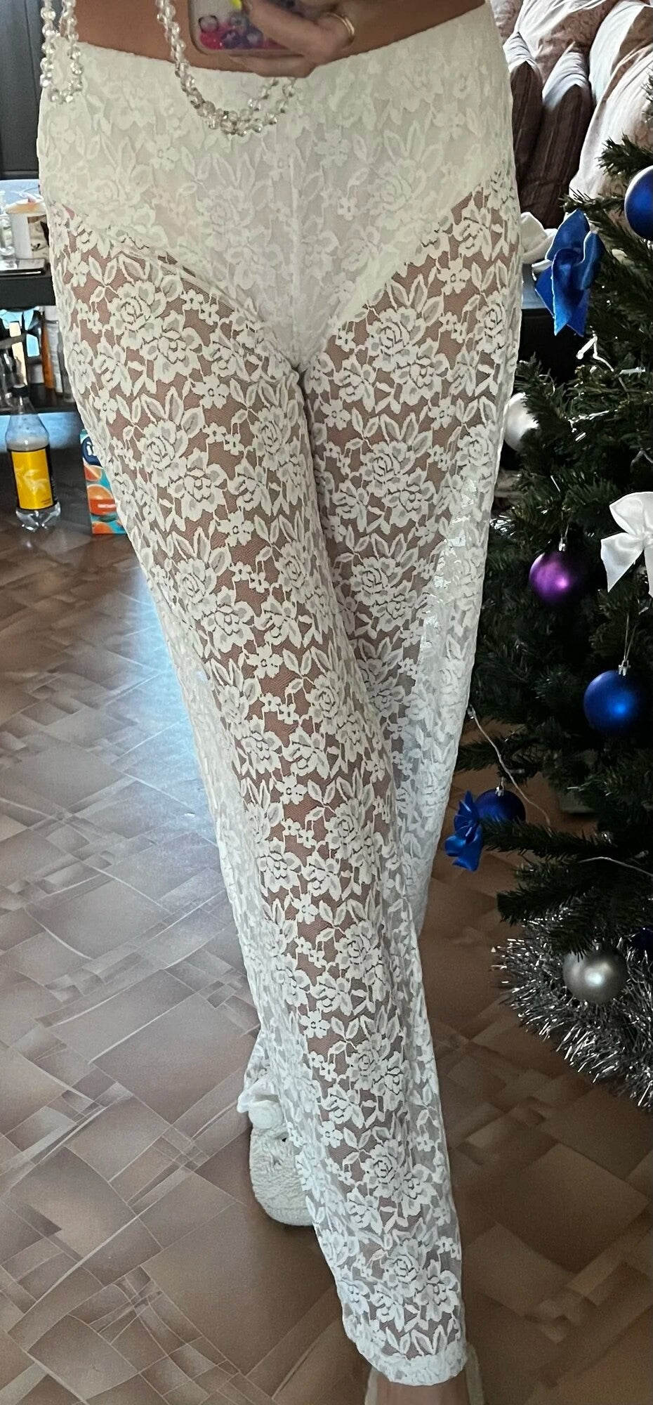 Pantaloni pizzo Dristina