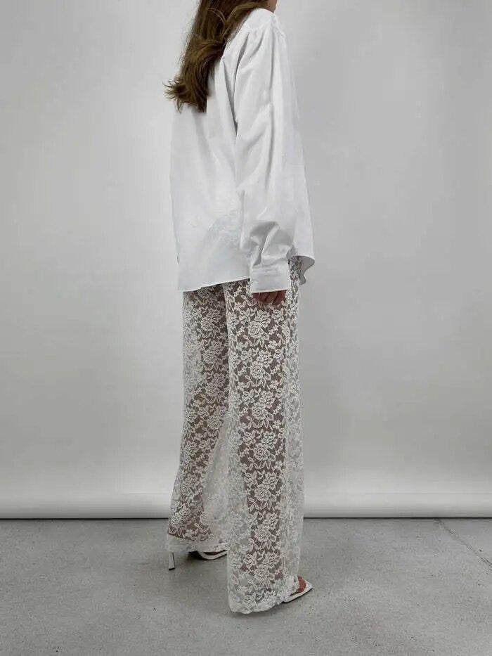 Pantaloni pizzo Dristina