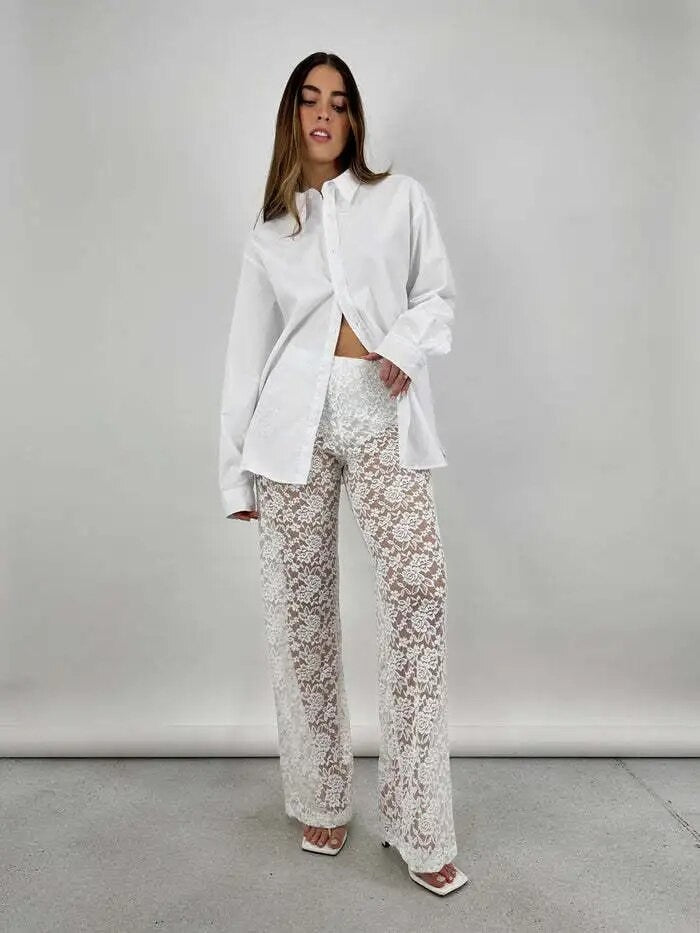 Pantaloni pizzo Dristina