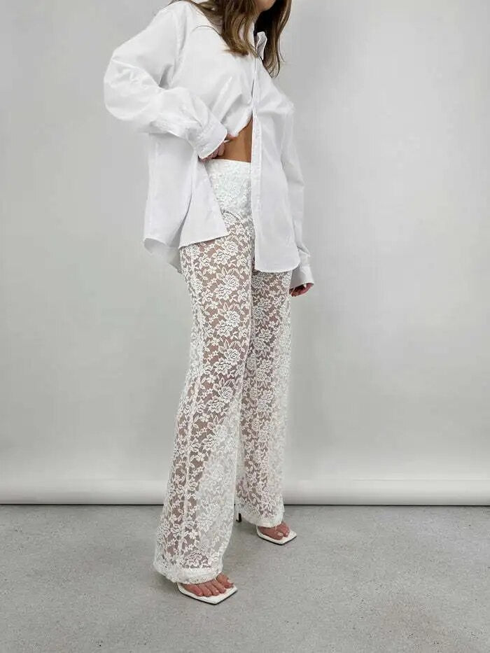 Pantaloni pizzo Dristina