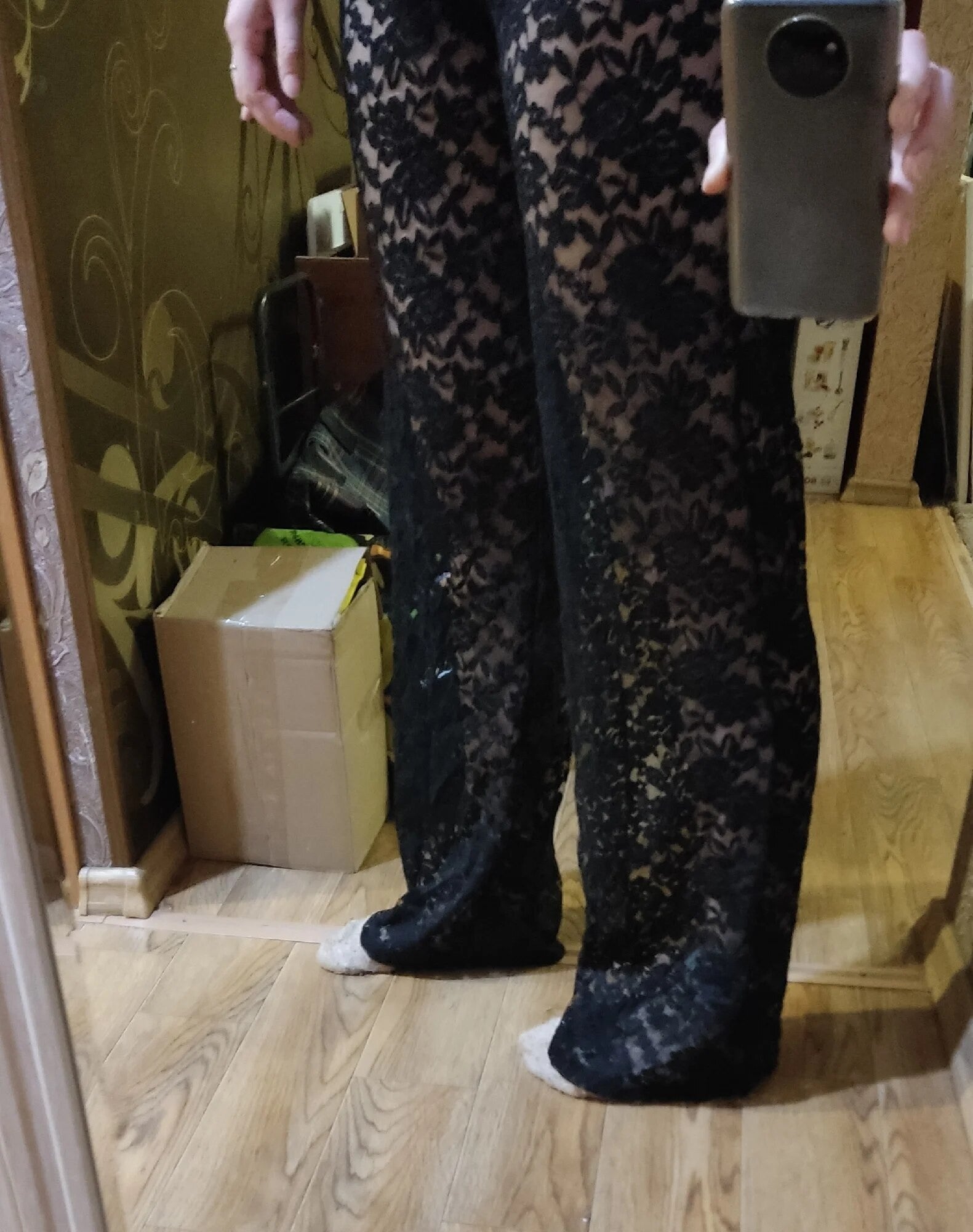 Pantaloni pizzo Dristina