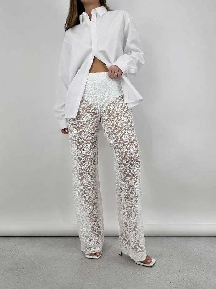 Pantaloni pizzo Dristina