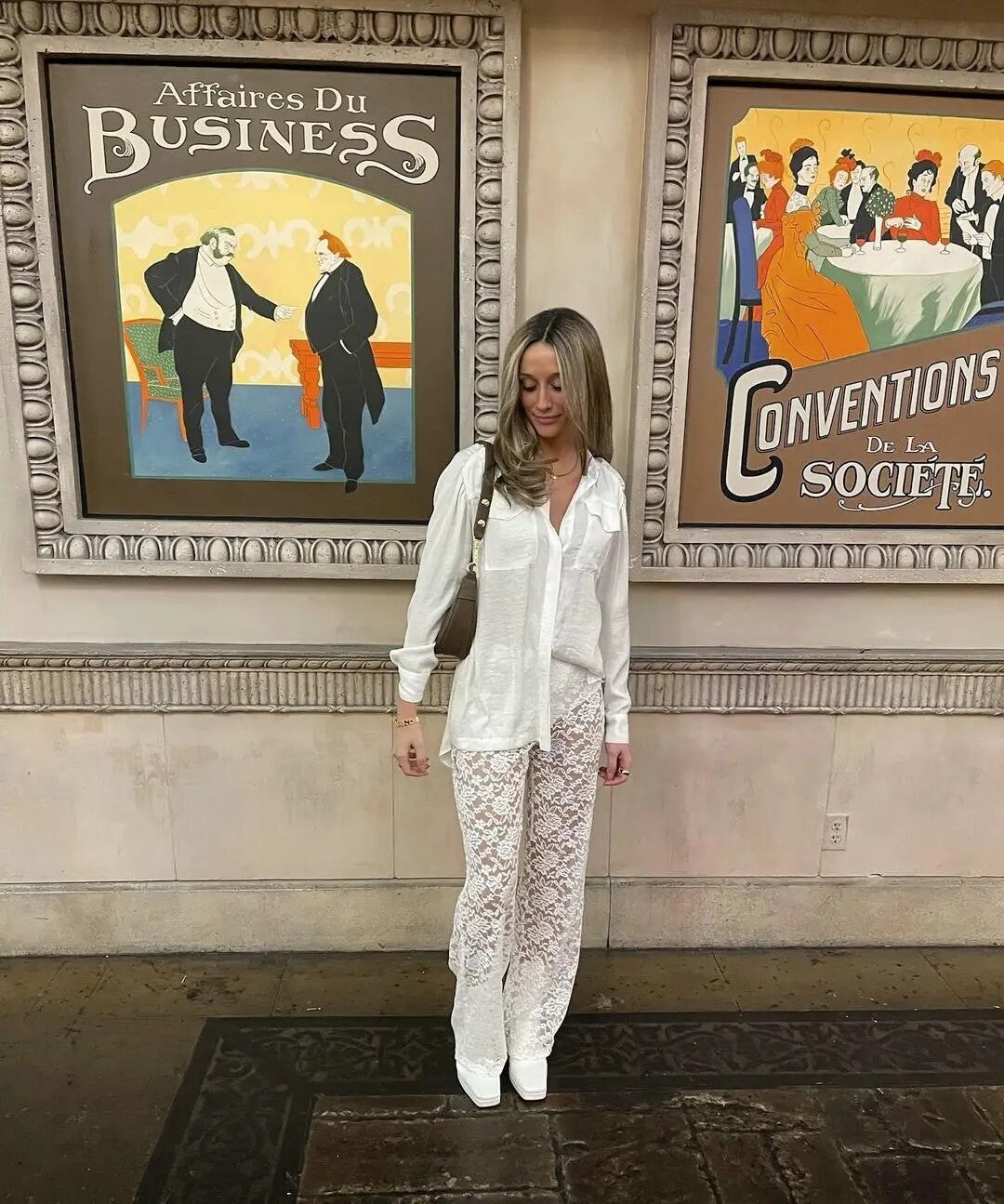 Pantaloni pizzo Dristina