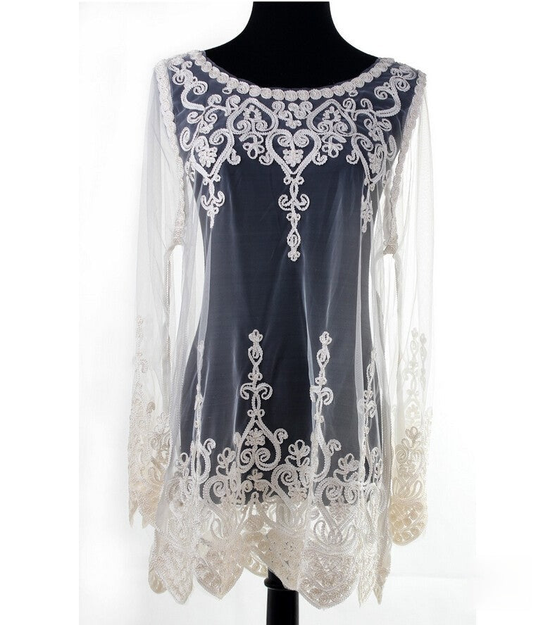Blusa Sexylace abbinata a jeans — Dream Shop