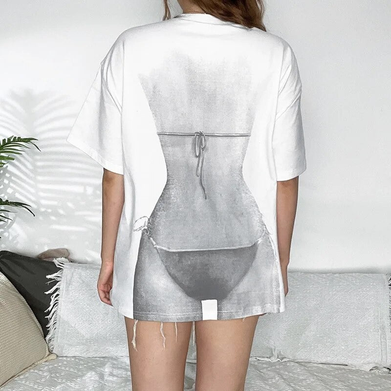 T-shirt Lingerie shape