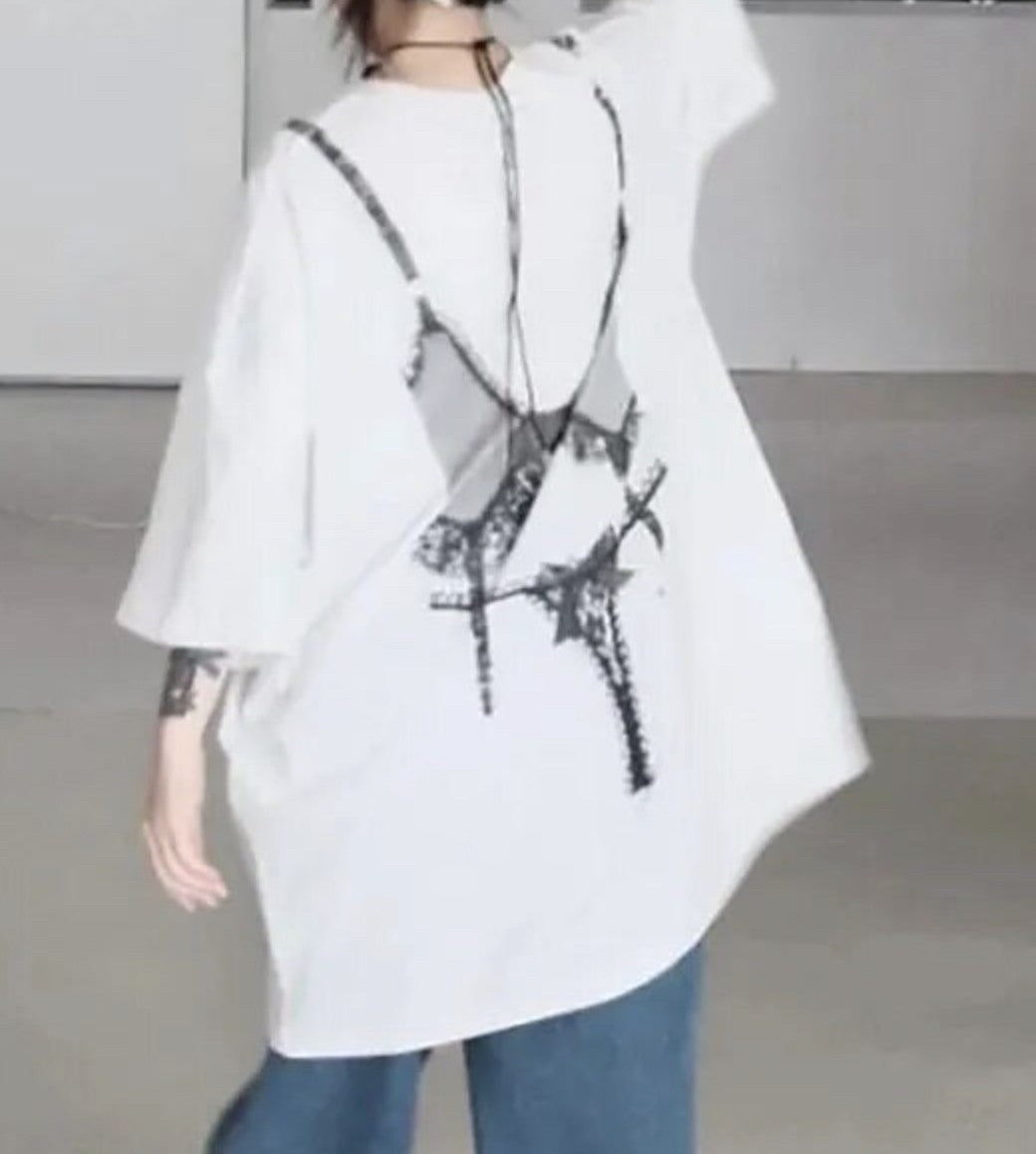 T-shirt Lingerie lace body