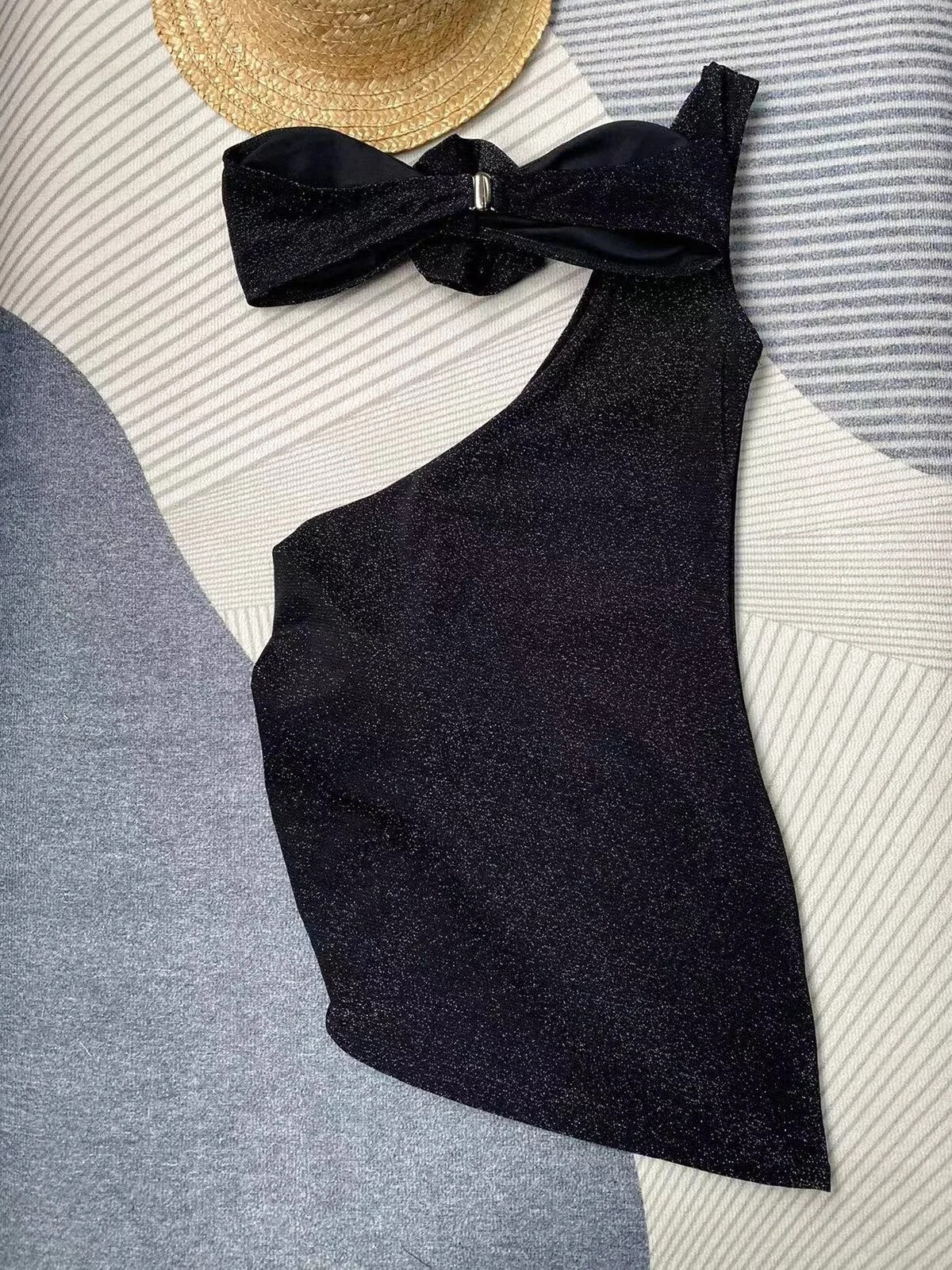 Set 3 pezzi lurex-roses