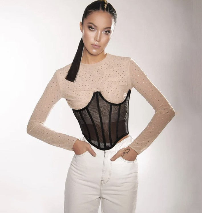 Corsetto trasparent Ofarj