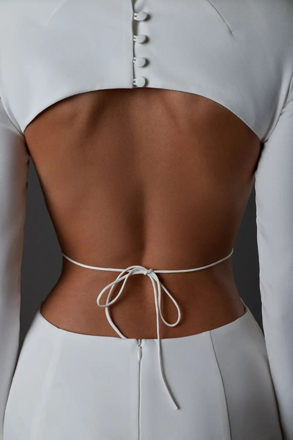 Abito long Backjewels