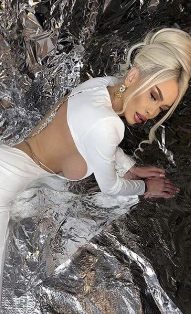 Abito long Backjewels