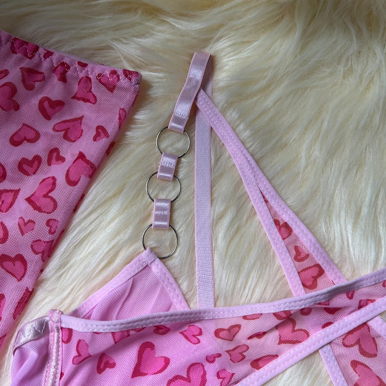 Set intimo pinkleopardky