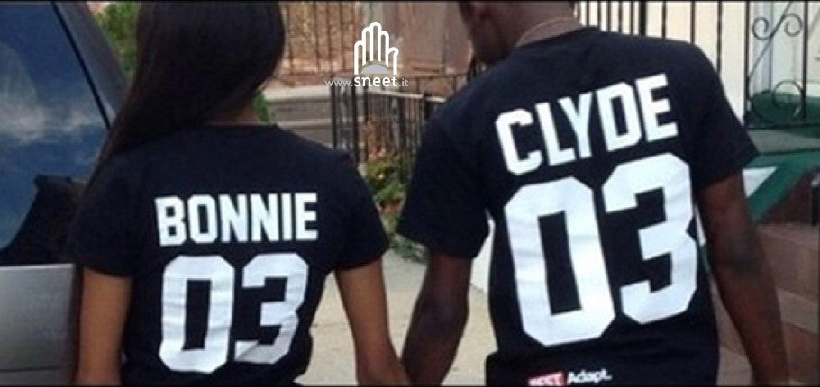 T-shirt Bonnie and Clyde