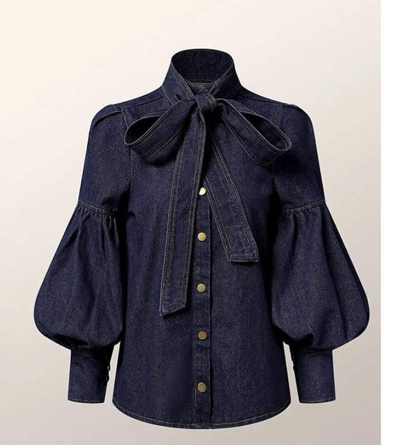 Camicia Dark Denim Baloon