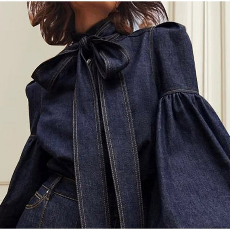 Camicia Dark Denim Baloon