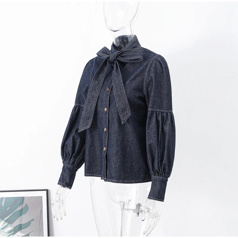 Camicia Dark Denim Baloon