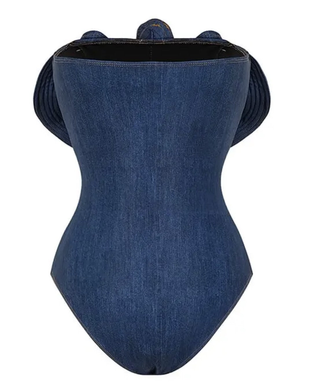 Body e pantalone denim dark Tamasa