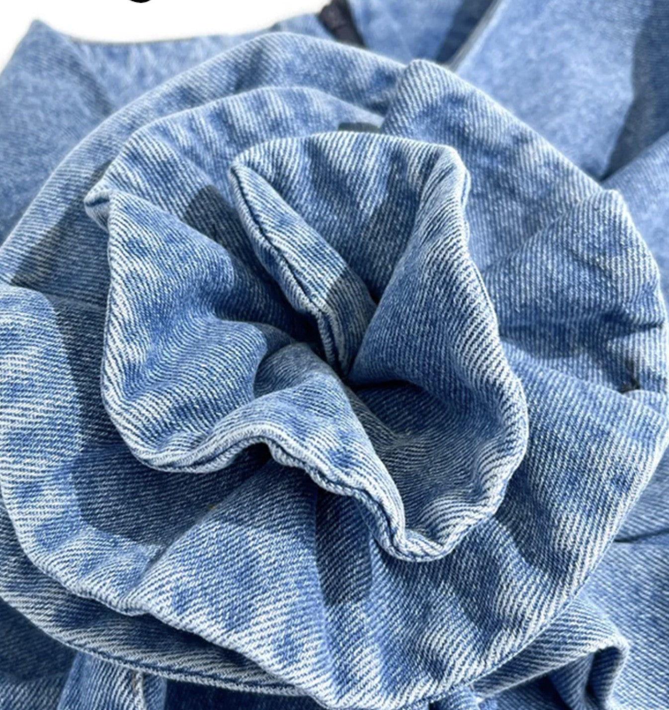 Minigonna maxifiocco drap