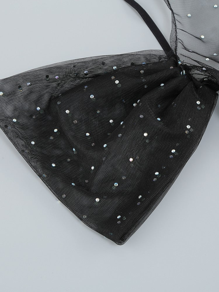 Double-layer minipois dress