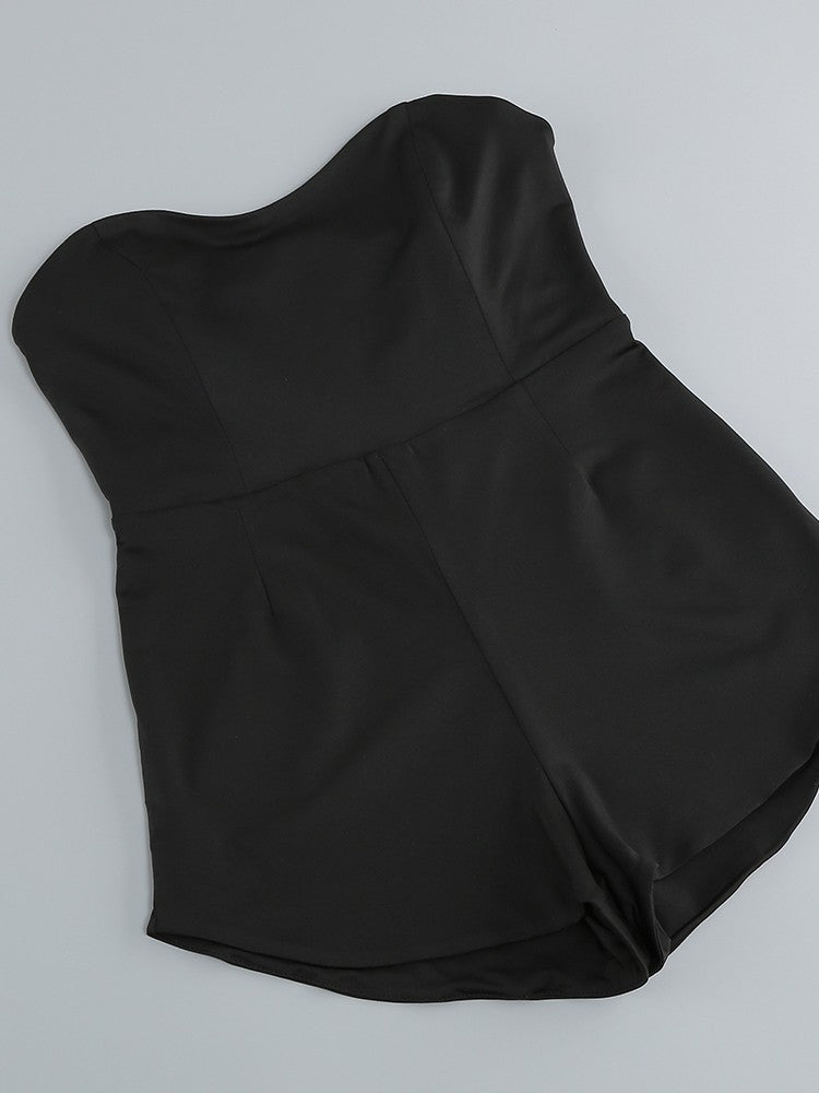 Double-layer minipois dress