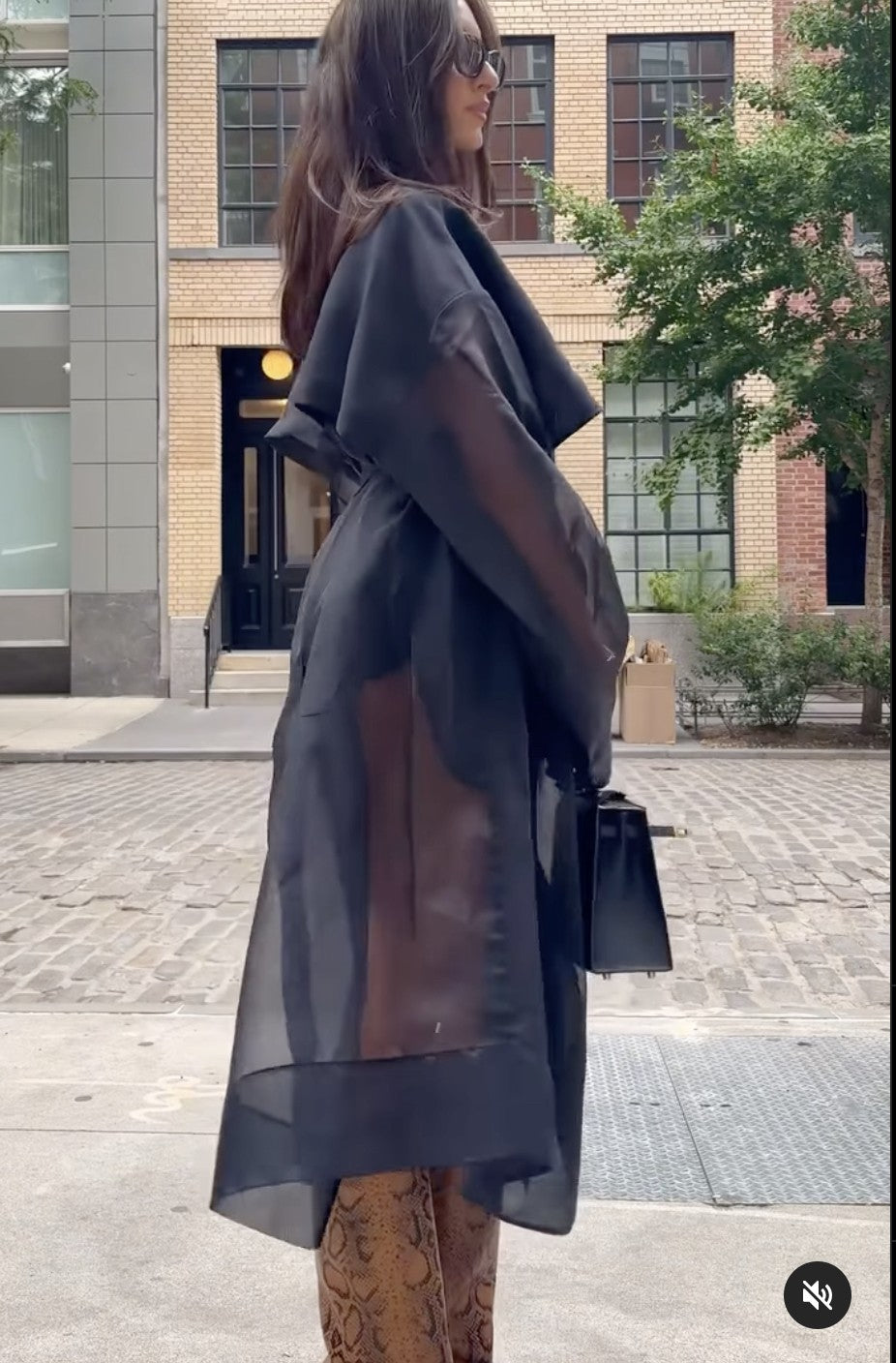 Trench in tulle Martina