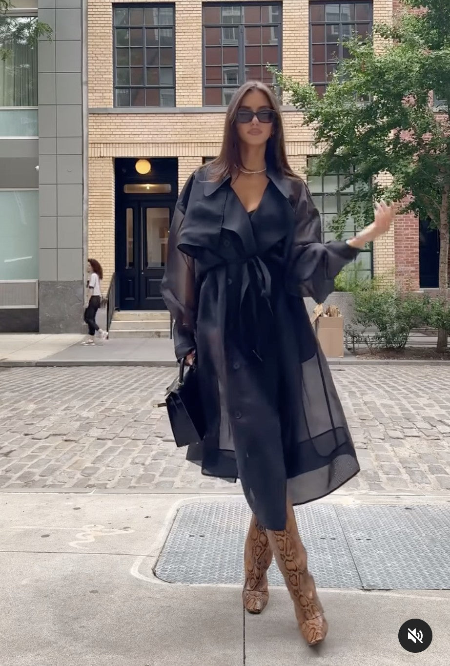 Trench in tulle Martina