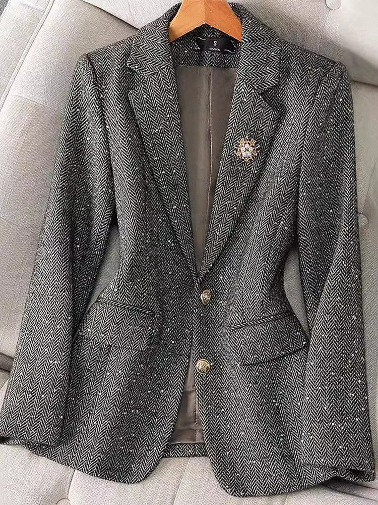 Blazer lurex-pailettes Karolj