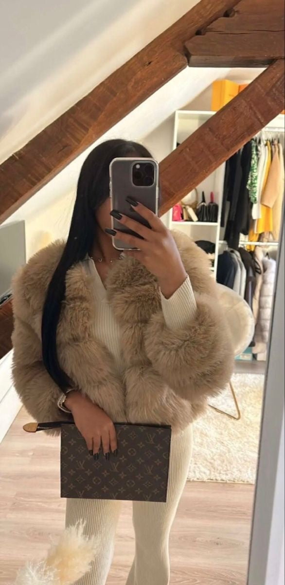 Abrigo de piel Quinzia