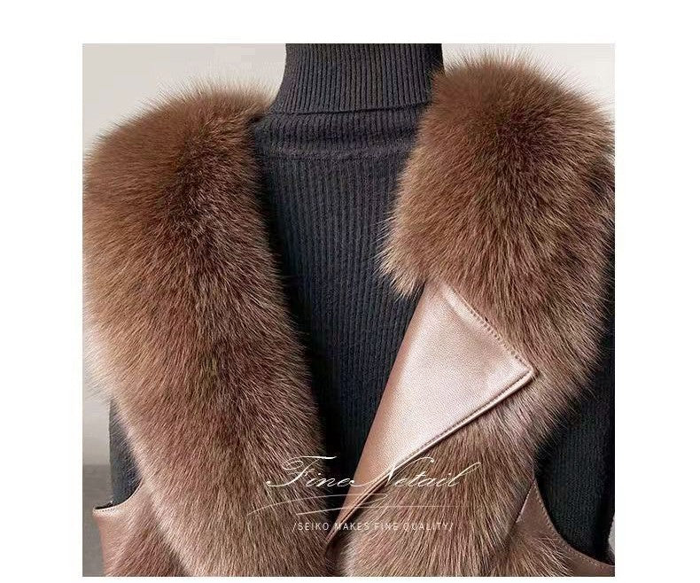 Gilet ecopelliccia Gaia