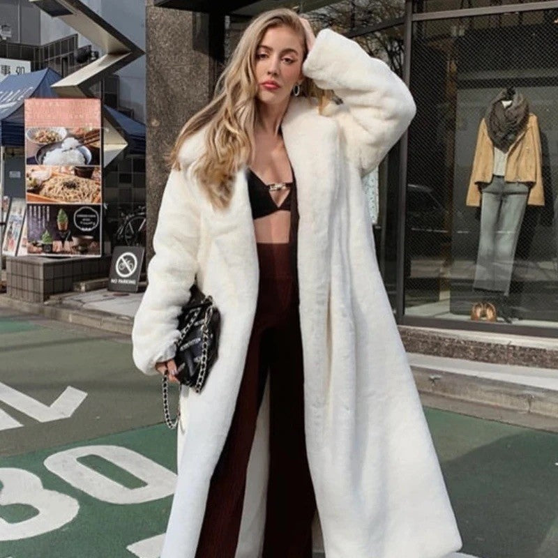 Cappotto peluches lungo