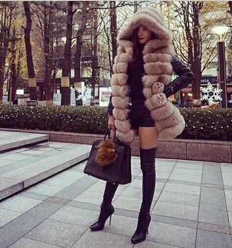 Smanicato ecopelliccia Pissy