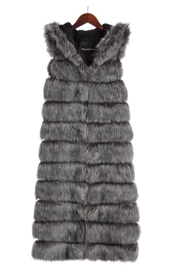 Smanicato ecopelliccia Pissy