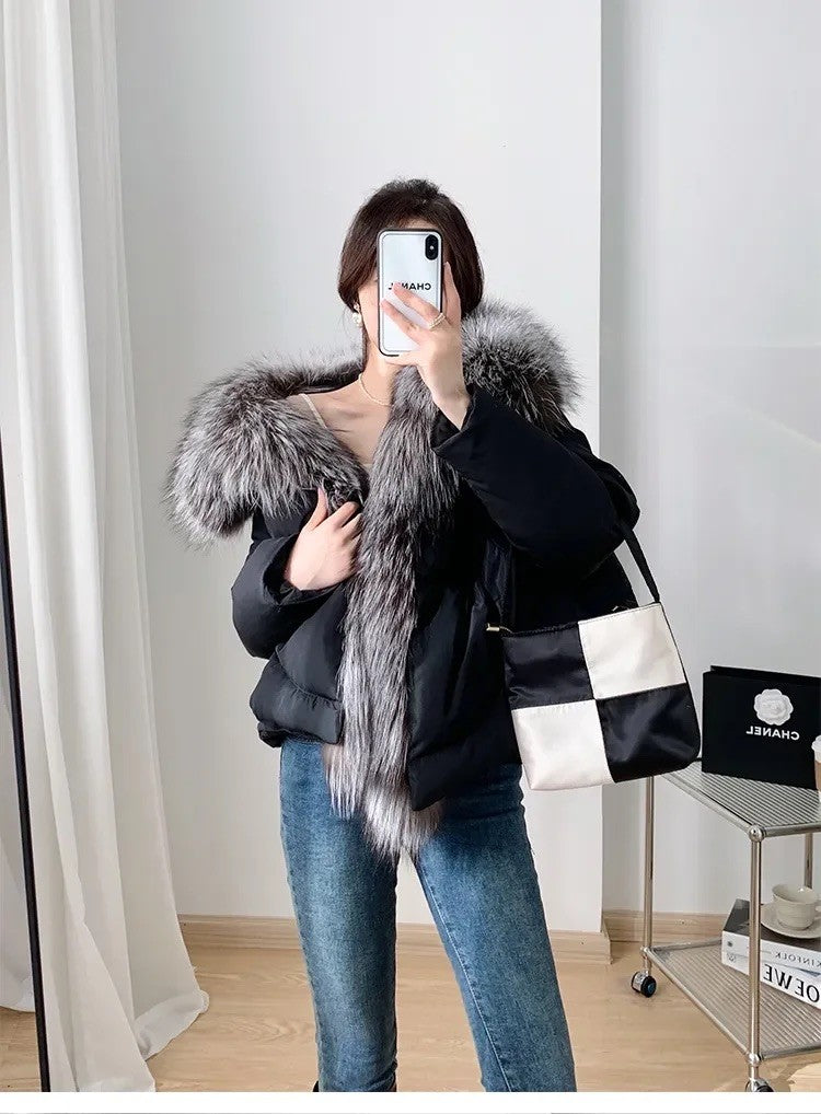 Piumino black feeling