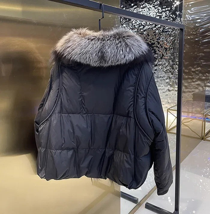 Piumino black feeling