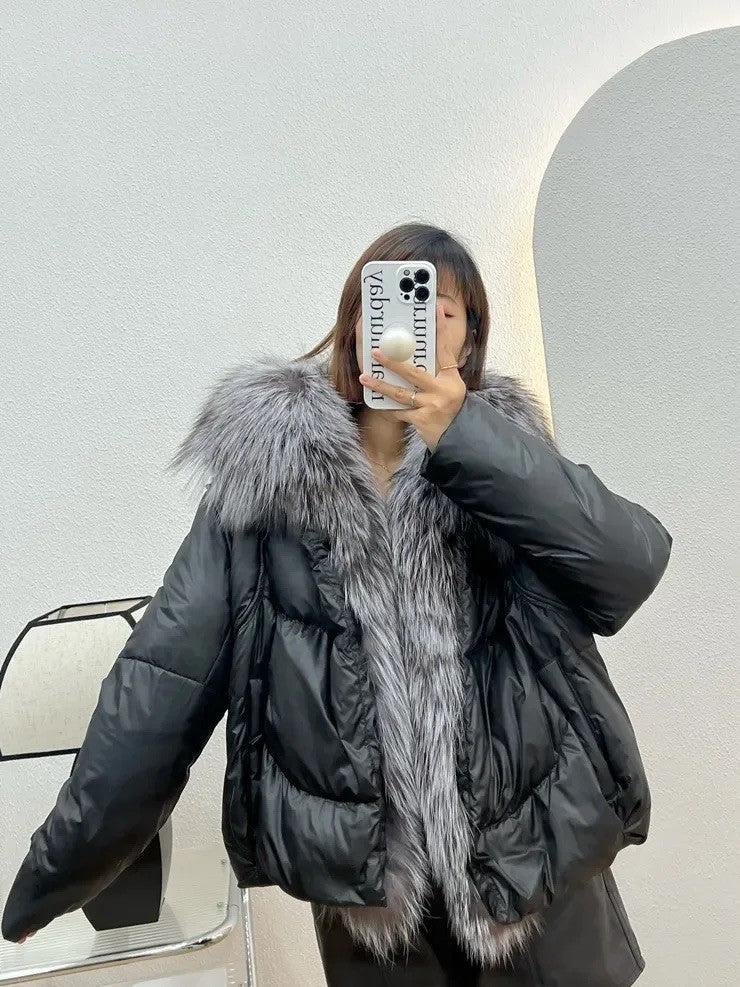 Piumino black feeling