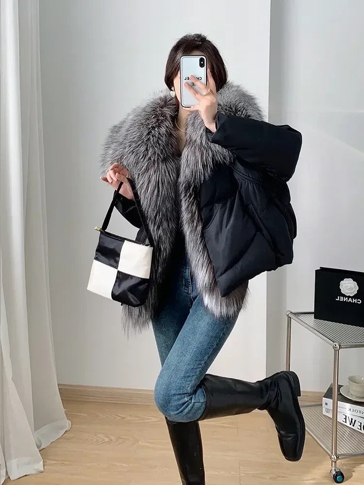 Piumino black feeling