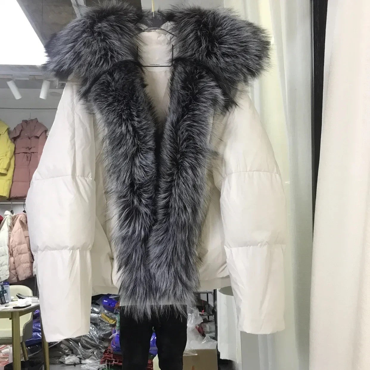 Piumino black feeling