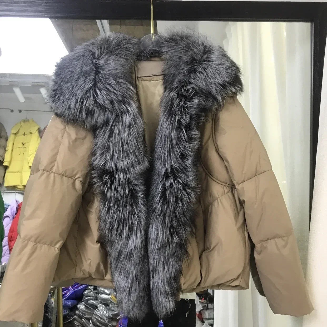 Piumino black feeling