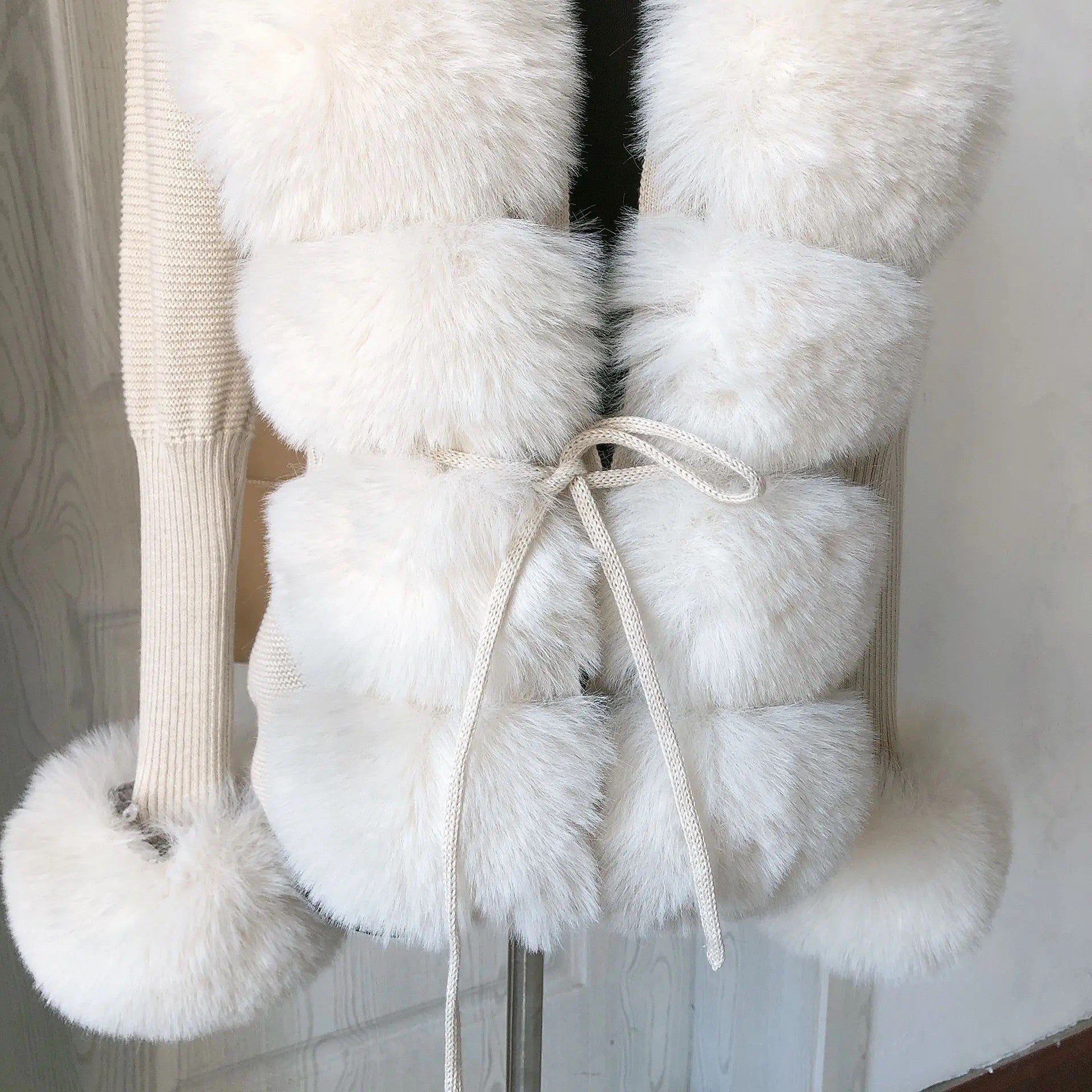 Cardigan con pelo Ogrisd