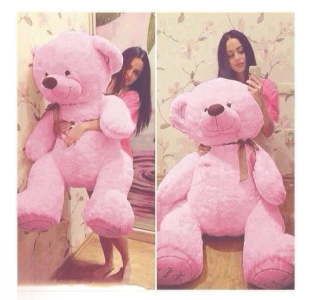 Teddy Bear 180 cm Bianco vista frontale | Dream Shop