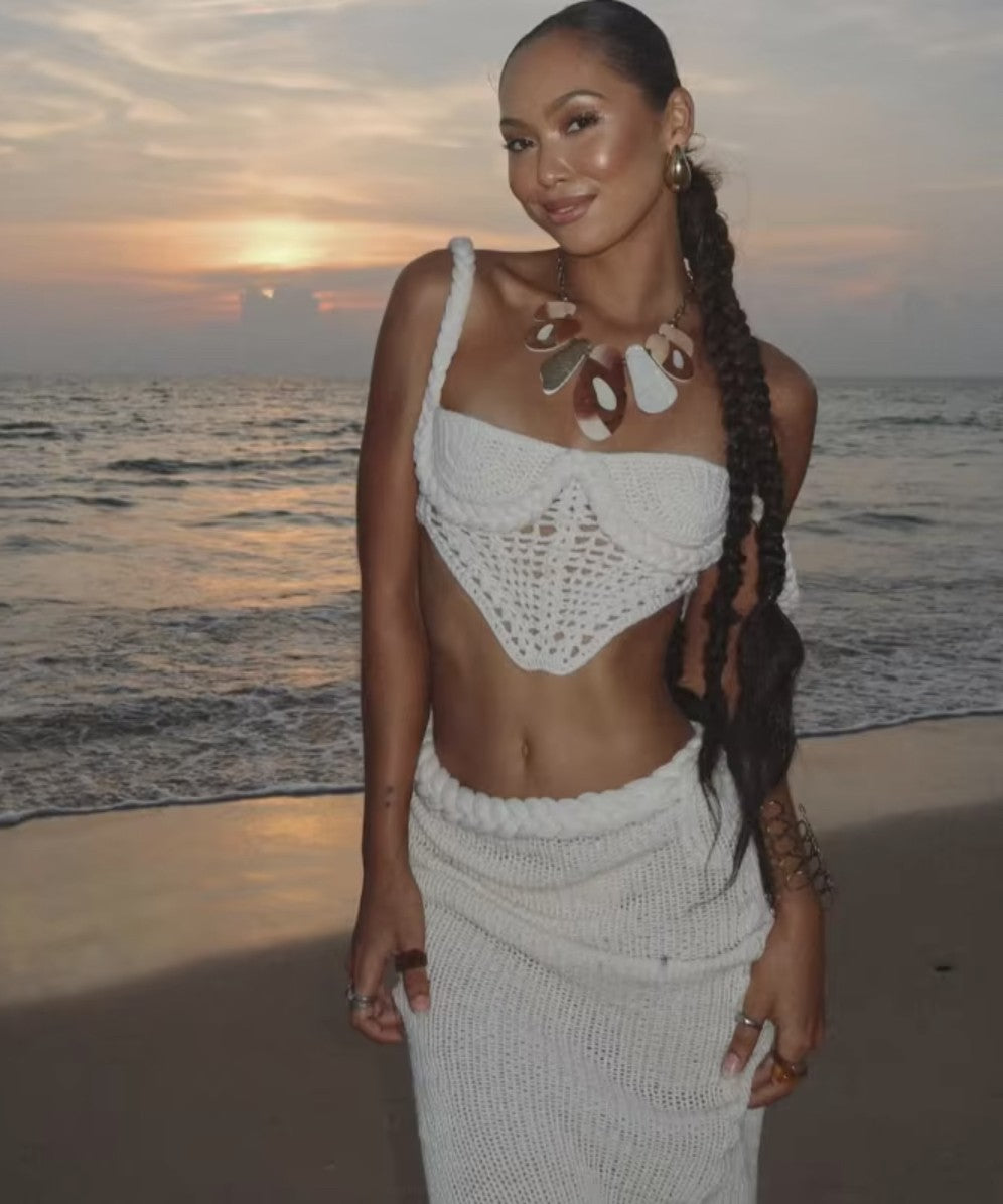 Completo white mermaid pearl