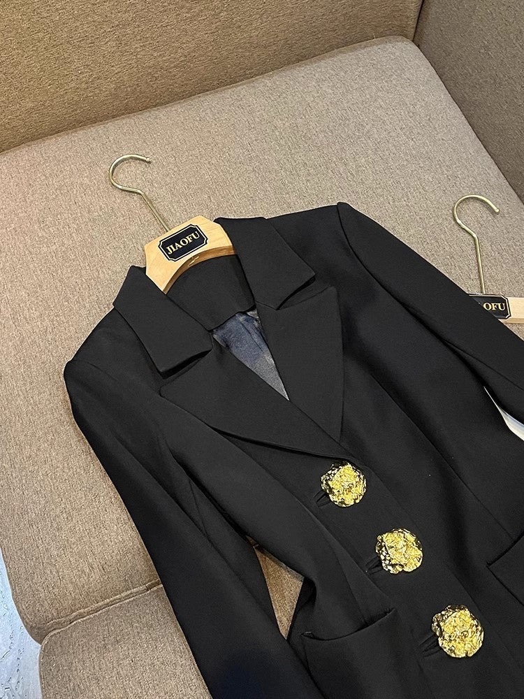 Blazer bottongold