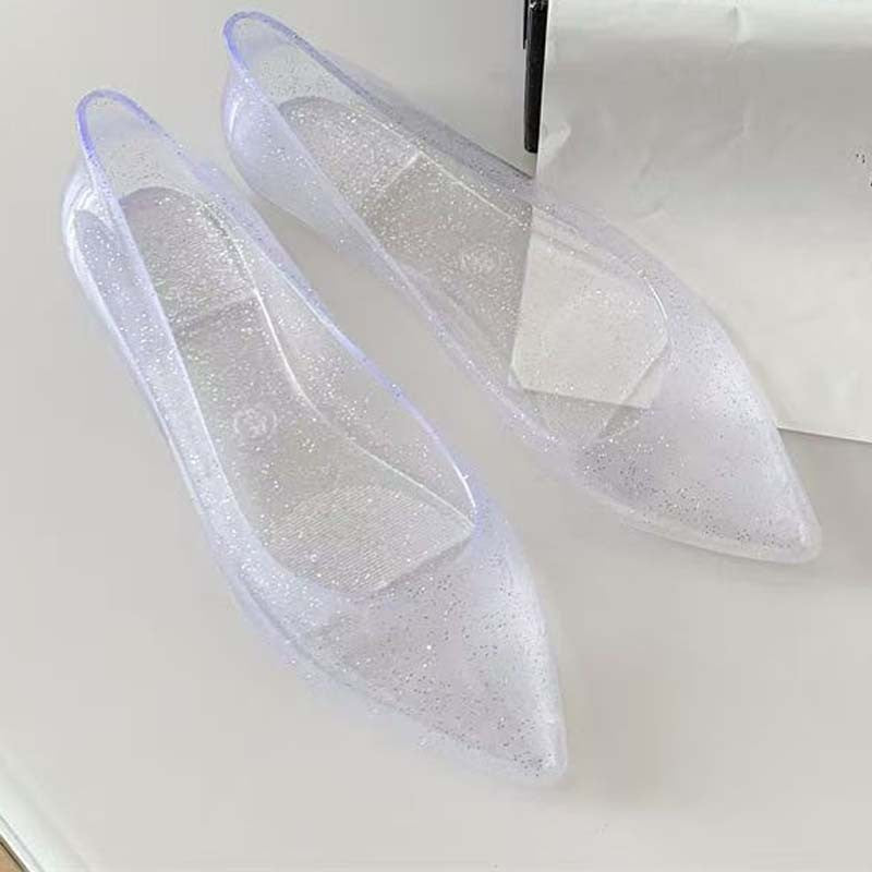 Ballerine trasparent gummy