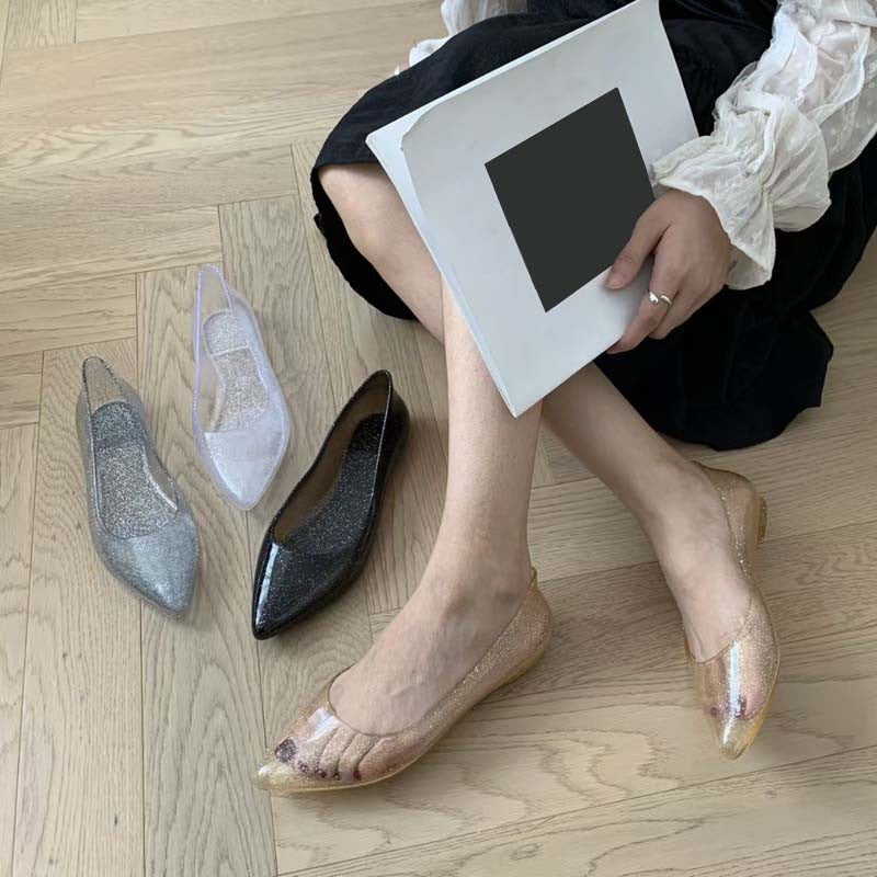 Ballerine trasparent gummy