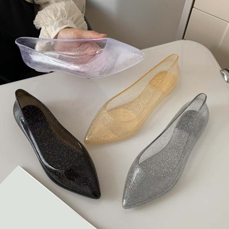 Ballerine trasparent gummy