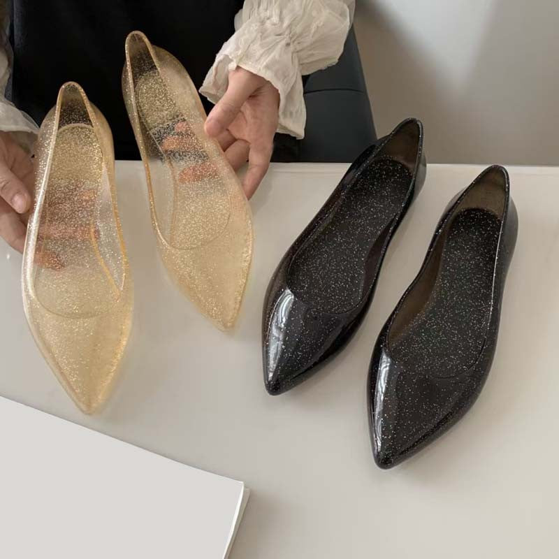 Ballerine trasparent gummy