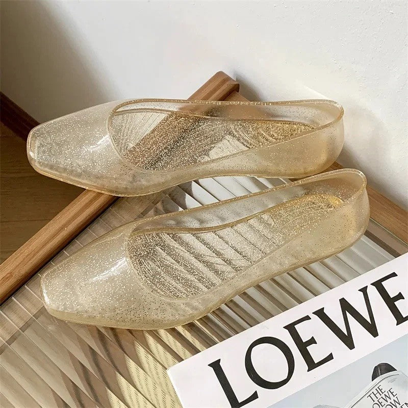 Ballerine trasparent gummy