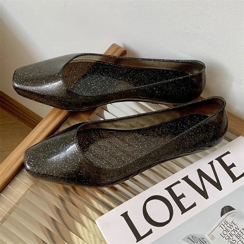 Ballerine trasparent gummy