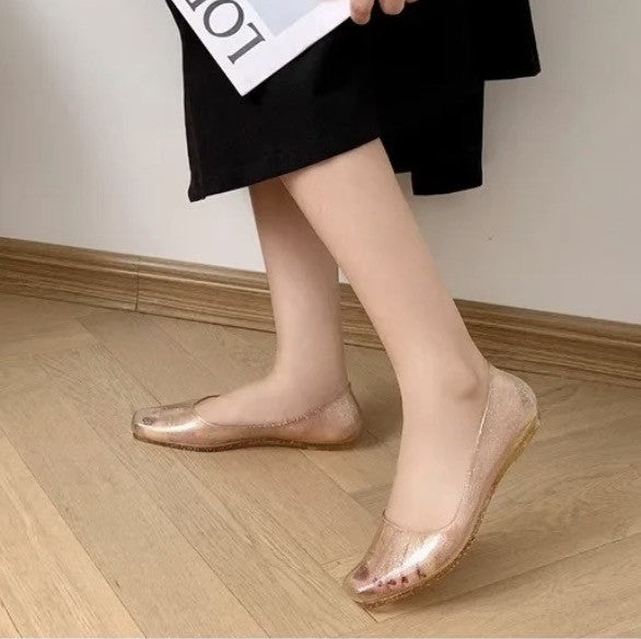 Ballerine trasparent gummy