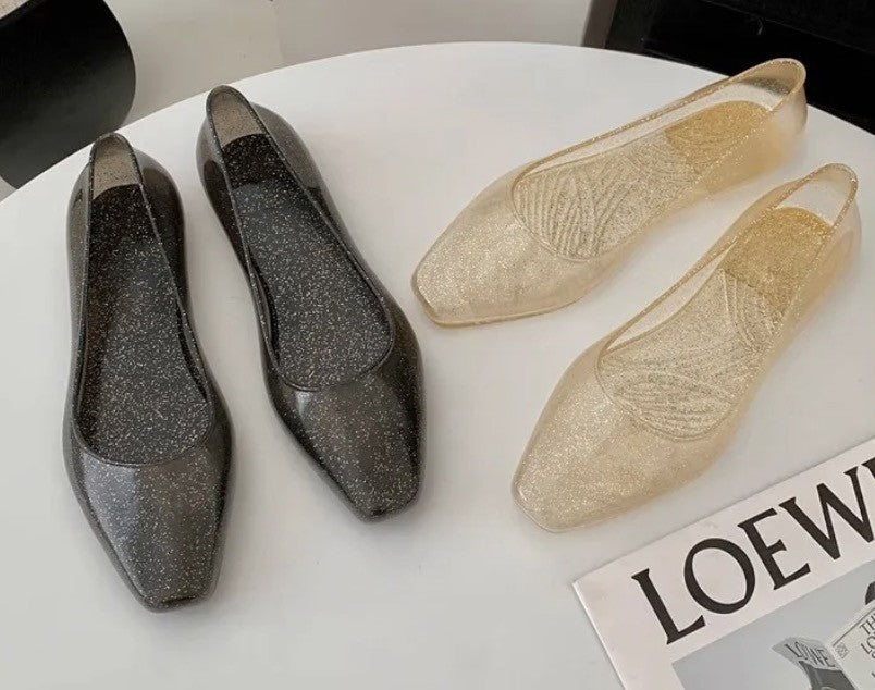 Ballerine trasparent gummy